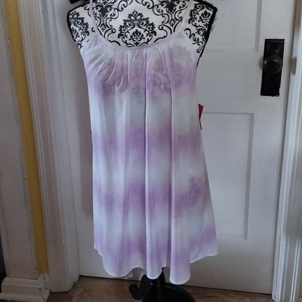 NWT Xhilaration Tie Dyed Strappy. Halter. Swimsuit. Cover -Up Siz… - Picture 2 of 12